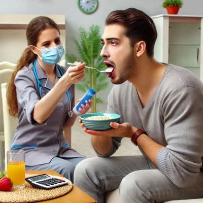 هزینه گفتاردرمانی اختلال بلع در منزل در تهران