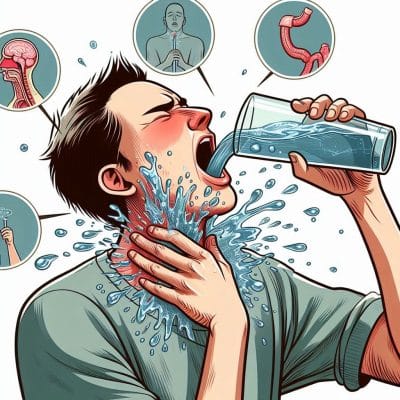 علت پریدن آب در گلو 2 پریدن آب در گلو پریدن آب در گلو علت تشخیص درمان (1)